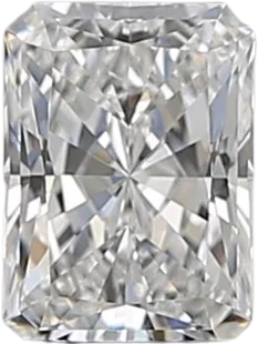 0.5 Carat E VVS1 Radiant Natural Diamond