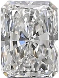 0.5 Carat E VVS1 Radiant Natural Diamond