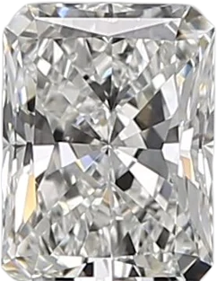 0.5 Carat F VS1 Radiant Natural Diamond