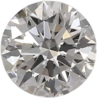 0.51 Carat F vvs1 Round Lab Diamond