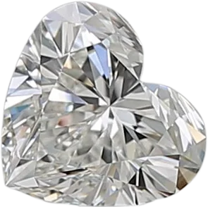 0.54 Carat H VS1 Heart Natural Diamond