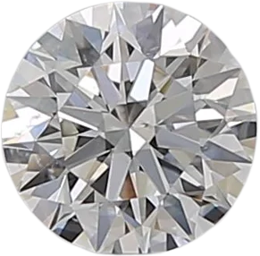 0.54 Carat H SI1 Round Natural Diamond