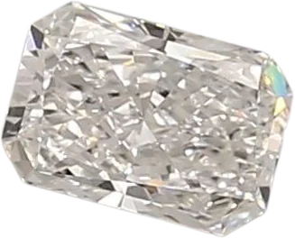 0.57 Carat E vvs2 Radiant Lab Diamond