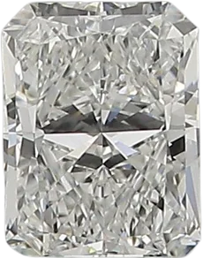 0.57 Carat G VVS1 Radiant Natural Diamond