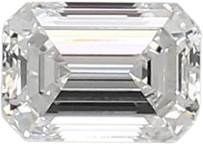 0.58 Carat D vvs1 Emerald Lab Diamond