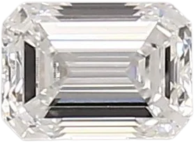 0.59 Carat D vvs1 Emerald Lab Diamond