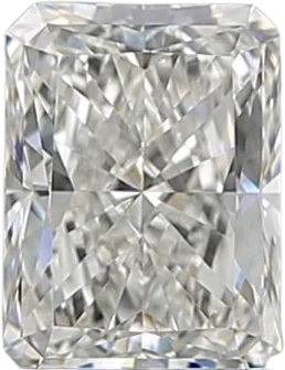 0.7 Carat G VVS1 Radiant Natural Diamond