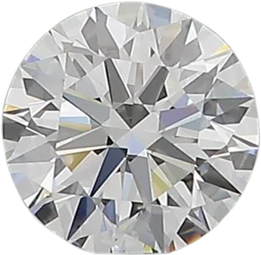 0.7 Carat D SI1 Round Natural Diamond