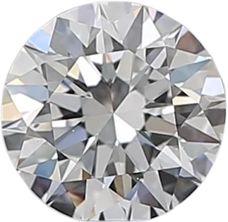 0.7 Carat D VS2 Round Natural Diamond