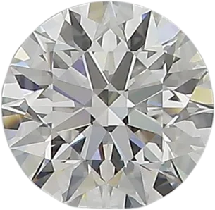 0.7 Carat E VVS1 Round Natural Diamond