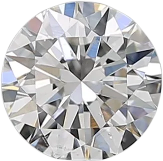 0.7 Carat F SI1 Round Natural Diamond