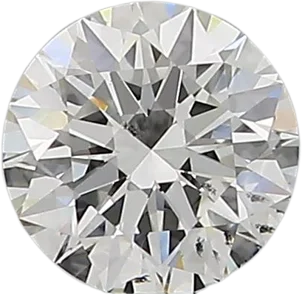 0.7 Carat F SI2 Round Natural Diamond