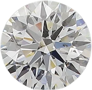 0.71 Carat D SI2 Round Natural Diamond