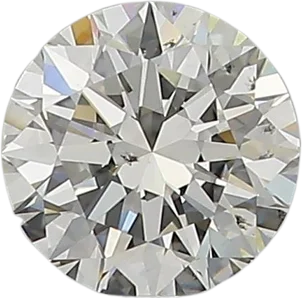 0.71 Carat I SI1 Round Natural Diamond