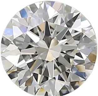 0.71 Carat I VVS1 Round Natural Diamond