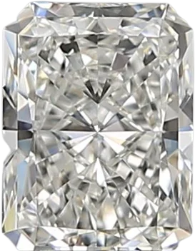 0.72 Carat H VVS1 Radiant Natural Diamond