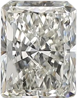 0.72 Carat I VVS1 Radiant Natural Diamond