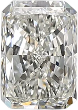 0.72 Carat I VVS1 Radiant Natural Diamond