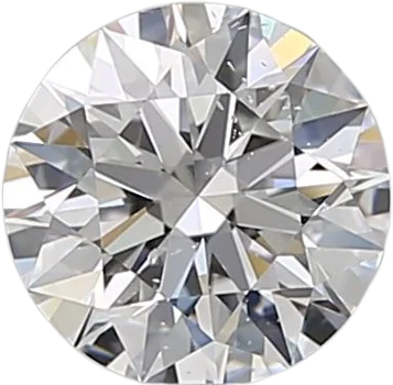 0.72 Carat D SI2 Round Natural Diamond