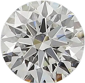 0.72 Carat F VVS1 Round Natural Diamond