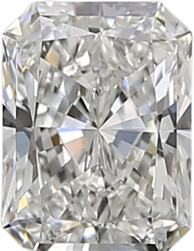 0.73 Carat G VVS1 Radiant Natural Diamond