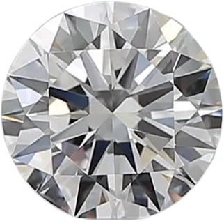 0.73 Carat D IF Round Natural Diamond