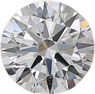 0.73 Carat E SI1 Round Natural Diamond