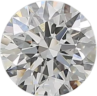 0.73 Carat H VVS2 Round Natural Diamond