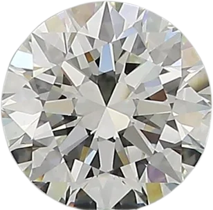 0.73 Carat I VVS2 Round Natural Diamond