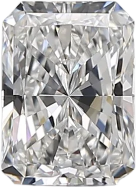 0.75 Carat E VVS1 Radiant Natural Diamond