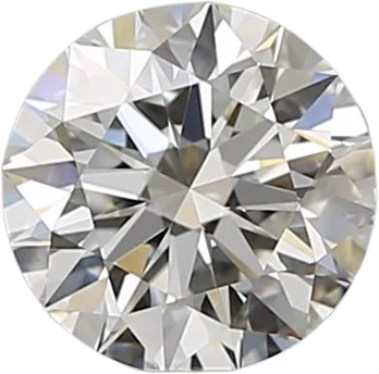 0.77 Carat I VVS2 Round Natural Diamond