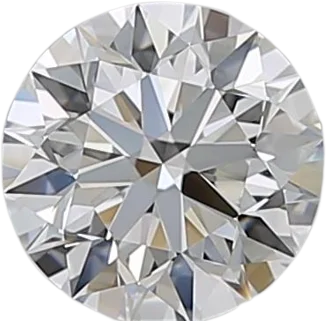 0.78 Carat F VVS1 Round Natural Diamond