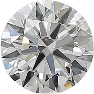 0.8 Carat I VVS2 Round Natural Diamond