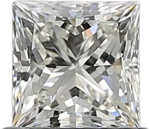 0.81 Carat I VVS1 Princess Natural Diamond