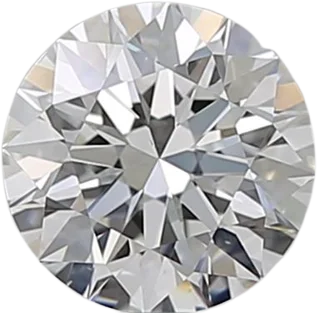 0.82 Carat H VS2 Round Natural Diamond