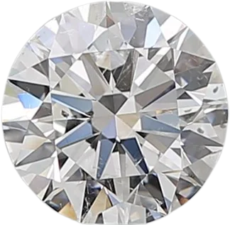 0.86 Carat E SI2 Round Natural Diamond