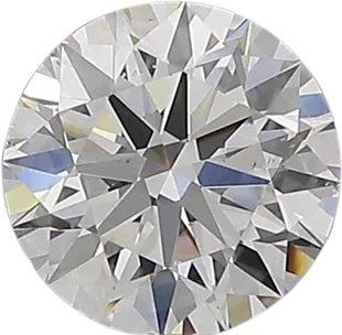 0.89 Carat D SI1 Round Natural Diamond