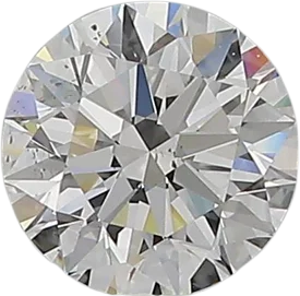 0.9 Carat D VS2 Round Natural Diamond