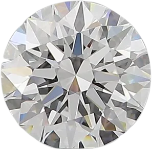 0.9 Carat D VVS1 Round Natural Diamond