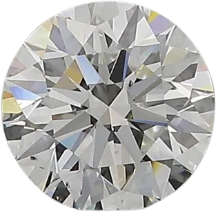 0.9 Carat E SI1 Round Natural Diamond