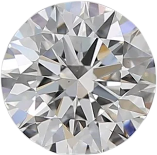 0.9 Carat E VS1 Round Natural Diamond