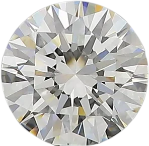 0.9 Carat H IF Round Natural Diamond