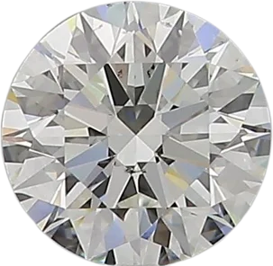 0.9 Carat H SI1 Round Natural Diamond