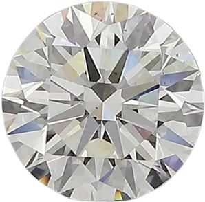 0.9 Carat H VS2 Round Natural Diamond