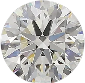 0.9 Carat I VVS1 Round Natural Diamond