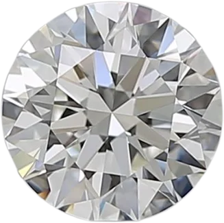 0.9 Carat I VVS1 Round Natural Diamond