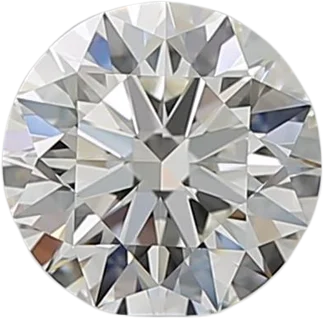 0.9 Carat I VVS2 Round Natural Diamond