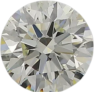 0.9 Carat K SI1 Round Natural Diamond