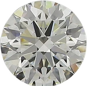 0.9 Carat K VVS1 Round Natural Diamond