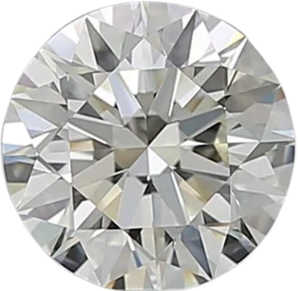 0.9 Carat K VVS2 Round Natural Diamond